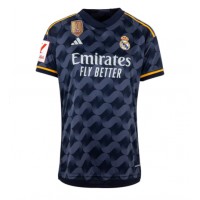 Real Madrid Antonio Rudiger #22 Replica Away Shirt Ladies 2023-24 Short Sleeve